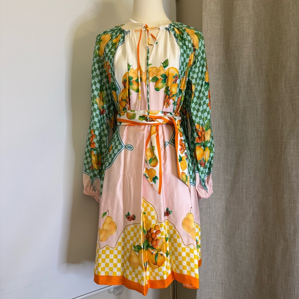 Antonio Melani Floral Mini Dress Belted | Viscose S, M, L